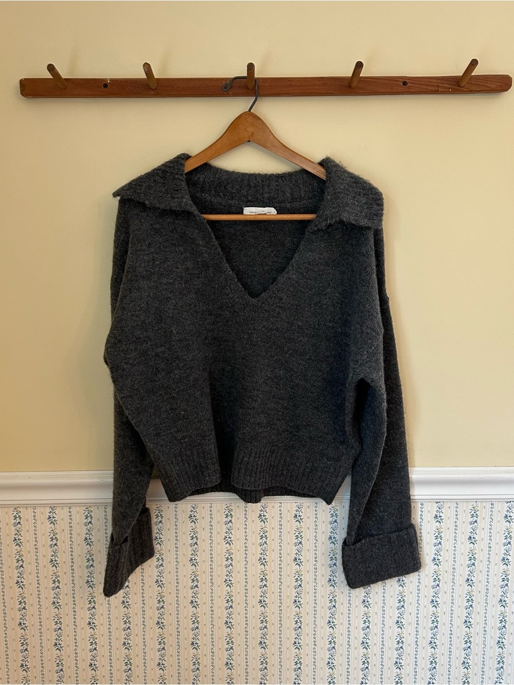Treasure & Bond Collared Sweater